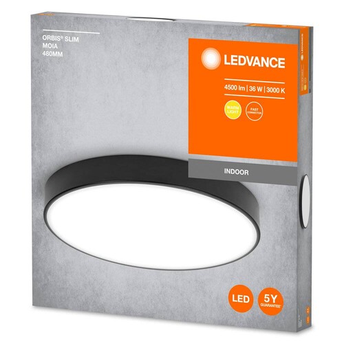 4099854092480 Ledvance ORBIS SLIM MOIA 480MM 36W 830 BK Produktbild Additional View 3 L