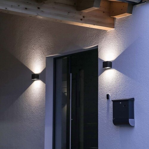 4730-030120 Dotlux Wandleuchte BEAMO 10W 3000K schwarz Produktbild Additional View 2 L