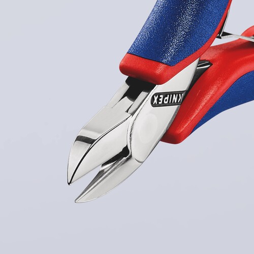 7722115 KNIPEX ELEKTRONIK SEITEN- SCHNEIDER ohne Facette 115 mm Produktbild Additional View 4 L