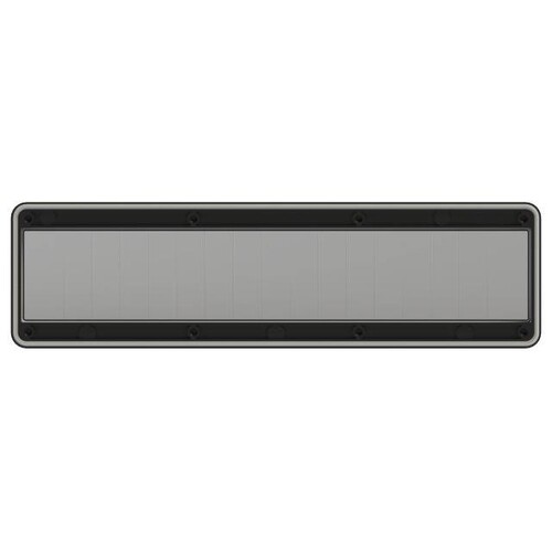 900618S Pc-Electric Klappfenster 18TE für Sicherungen IP66/67 schwarz Produktbild Additional View 2 L