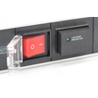 DN-95407 Digitus Steckdosenleiste 19" 7-Fach Schalter u. Überspannung 2m 3x1,5 Produktbild 3 S