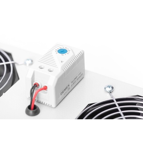 DN-19-FAN-2-WM-I Digitus LÜFTERMODUL f.IP55 WANDGEHÄUSE 2 Lüfter, Thermostat Produktbild Additional View 3 L