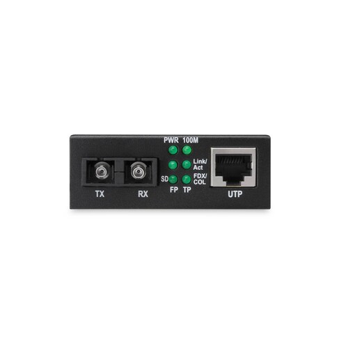 DN-82021-1 Digitus Media Conv.SC/RJ45 Singlemode 10/100TX an 100FX/SM/SC, 20KM Produktbild Additional View 4 L