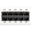 DN-91350-1 Digitus ISDN Patchpanel, 50xRJ45 19 1HE, RAL7035, UTP 3 6, 4-5 Produktbild 4 S