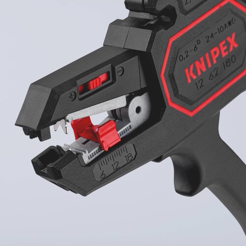 12 62 180 SB Knipex Automatische Abisolierzange Produktbild Side View L