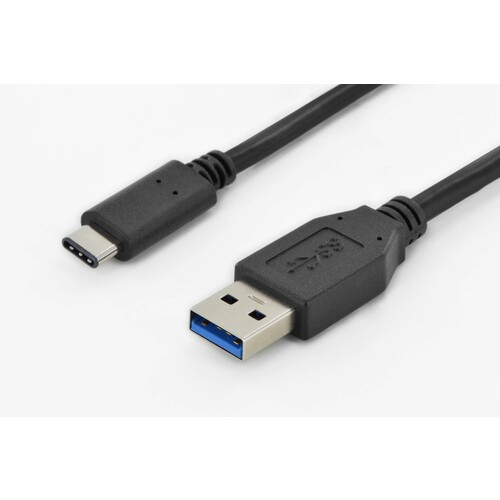 AK-300136-010-S Classic USB C KAB. C/STA/ST 1m V 3.0 3A, 5GB Produktbild Additional View 3 L