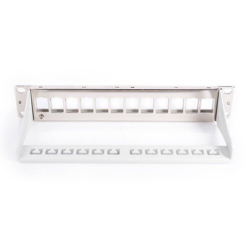 DN-91419 Digitus 10Zoll Patchpanel 12-port modular Produktbild Additional View 3 L