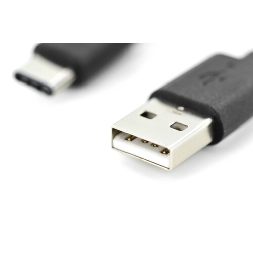 AK-300154-018-S Digitus USB Type C Verbindungskabel, Typ C auf A Produktbild Additional View 3 L