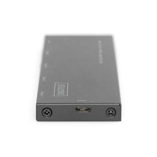 DS-45323 Digitus Ultra Slim HDMI® Splitter, 1x4, 4K / 60 Hz Produktbild Additional View 4 L