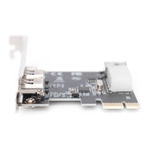 DS-30201-5 Digitus 1 x PCI Express Karte, Firewire 1394a (2+1 Port) Produktbild Additional View 3 L