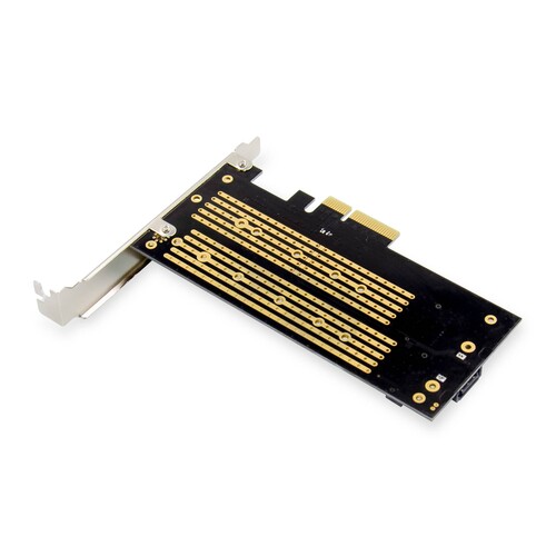 DS-33172 Digitus M.2 NGFF/NVMe SSD PCIexpress Add On card supports B, M an Produktbild Additional View 4 L