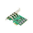 DS-30226 Digitus USB PCI Express Add On card USB3.0, 4 port A/F, Chipset: VL805 Produktbild Additional View 4 S