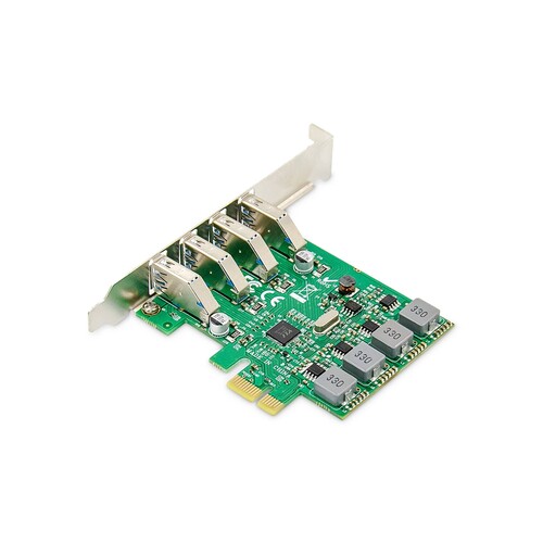 DS-30226 Digitus USB PCI Express Add On card USB3.0, 4 port A/F, Chipset: VL805 Produktbild Additional View 4 L