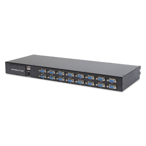 DS-72211-3GE Digitus Modulare Konsole mit 19 TFT (48,3cm), 16 Port KVM & Touc Produktbild Additional View 6 L