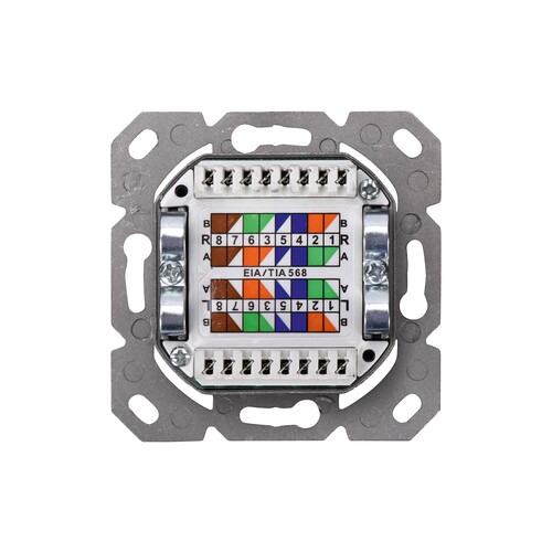 DN-9006/B5-N Digitus CAT 6, Klasse E, Datendose, Aufputz (Set/Stk=5 Stk.) Produktbild Additional View 4 L