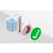 SMS2ITW33E Bosch Stand Geschirrspüler 60cm weiß Besteckkorb Produktbild Back View S