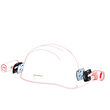 502314 Ledlenser Helmet Connecting Kit Type H für Stirnlampen Produktbild Additional View 3 S