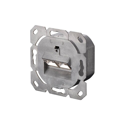 DN-9007-S-1 Digitus CAT6A Datendose AP 2xRJ45 STP reinweiß Produktbild Additional View 6 L