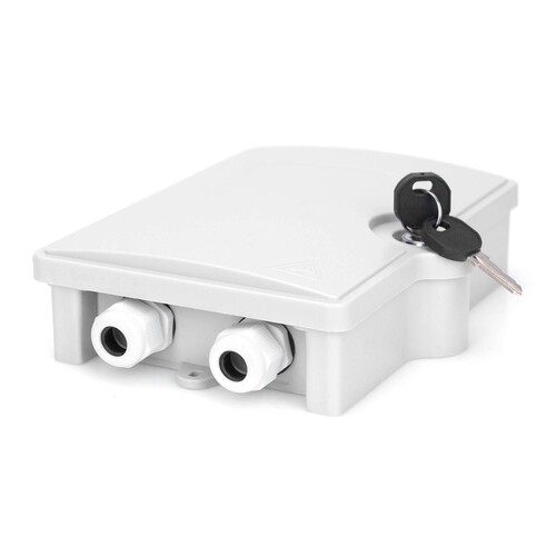 DN-968912 Digitus Outdoor FTTH Box, IP65 2xSC Simplex oder 2 LC Duplex Produktbild Additional View 5 L