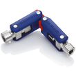 00 11 06 V03 Knipex Schaltschrankschlüssel Doublejoint Key Produktbild Side View S