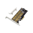 DS-33172 Digitus M.2 NGFF/NVMe SSD PCIexpress Add On card supports B, M an Produktbild Additional View 6 S