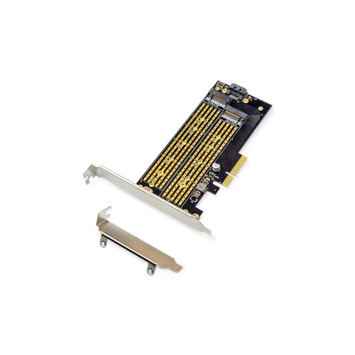 DS-33172 Digitus M.2 NGFF/NVMe SSD PCIexpress Add On card supports B, M an Produktbild Additional View 7 L