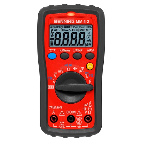 B044071 BENNING Digital Multimeter MM5-2 Produktbild Additional View 3 L