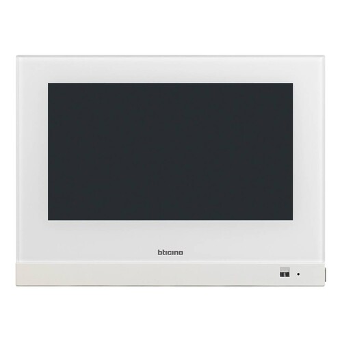 3488W Bticino MM-Touchscreen 7 Zoll Hausstation weiss Produktbild Additional View 1 L