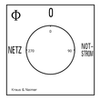 KG20A.K900.VE2.F437 K&N NETZ-0-NOTSTROM Umschalter 3-p. Schnappbef. Produktbild Additional View 1 S