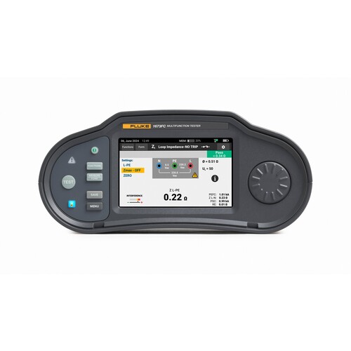 5580834 FLUKE 1673 FC SCH Multifunktions Installationstester Produktbild Additional View 4 L