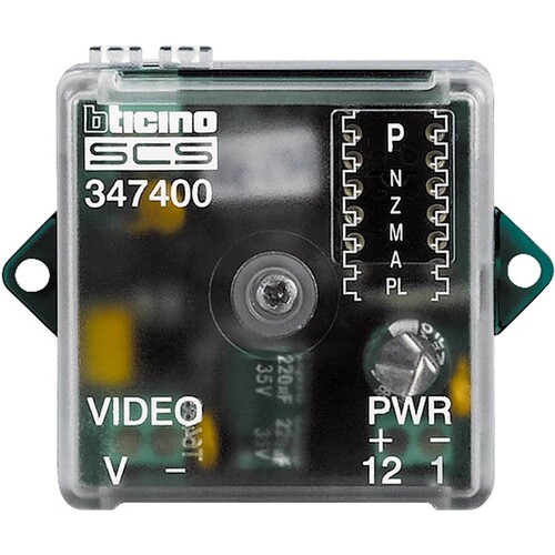 347400 Bticino Kamerainterface 2-Draht Produktbild Additional View 1 L