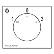 CA20-A213-VE21 Kraus u. Naimer Umschalter 1-0-2 4 Polig 25A Produktbild Additional View 1 S