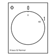 CG4 A201*A-V751 VE21 Kraus & Naimer Schlüsselschalter 2pol VE Produktbild Additional View 1 S