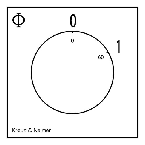 CA10 A202*A-V751 PNL1 Kraus&Naimer Schlüsselschalter AP 20A 3-pol.0-Stell.a Produktbild Additional View 1 L