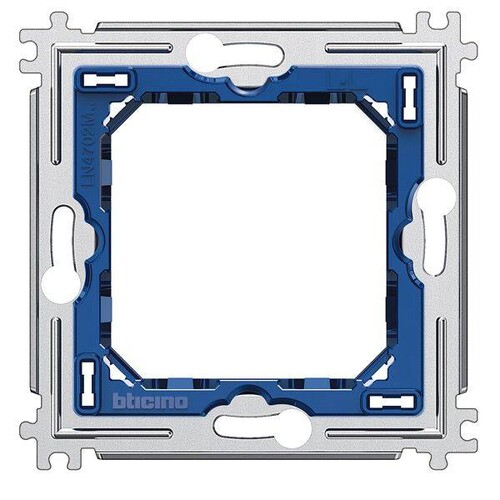 LN4702M Bticino Metall-Tragring Schraubb. 2 Mod. Produktbild Additional View 1 L