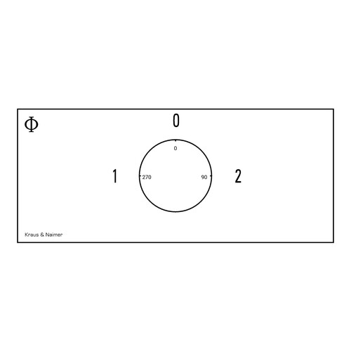 KG41B K950 VE2 K&N 1-0-2 Umschalter 4-p. Schnappbef. Produktbild Additional View 1 L