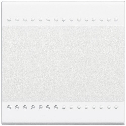 N4915M2N Bticino Wippe Neutr 2 Mod. Bel. Unten WEISS Produktbild Additional View 1 L