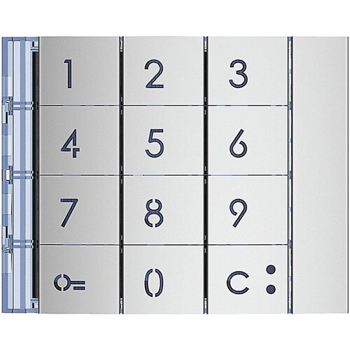 353001 Bticino Frontblende Codelock-/ Zehnertastatur Allmetal Produktbild Additional View 1 L
