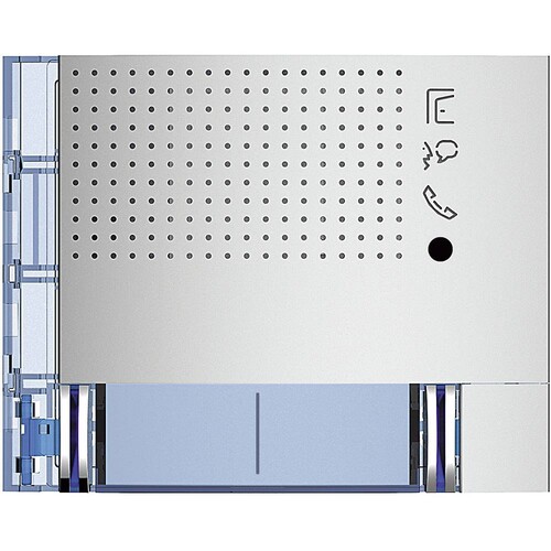 351141 Bticino Frontblende Lautsprecher Led 2 Ruftasten 2-Reihig Allmetal Produktbild Additional View 1 L