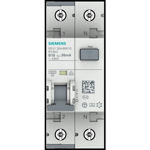 5SU1354-6KK10 Siemens FI/LS A,30MA 1+N-P B10 10KA Produktbild Additional View 4 L