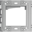 350315 Bticino Modulträger Robur 1 Modul Produktbild Additional View 1 S