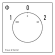 CA20B  A401-600E Kraus&Naimer Wende- Schalter 3-pol Produktbild Additional View 1 S