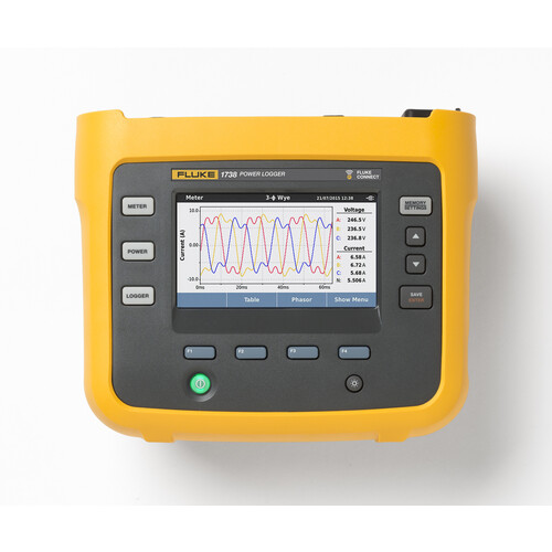 4563577 FLUKE-1738/EUS Power Logger 3-pahsen Advanced Version Produktbild Additional View 2 L