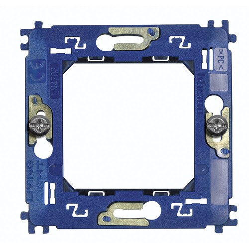 LN4702 Bticino Kunstst.-Tragr. Schraub. 2mod Produktbild Additional View 1 L