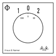 CA10 A228 PFL1 Kraus&Naimer 3-pol. Wendeumschalter mit Rückzug Produktbild Additional View 1 S