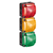 WE853 110 55 Werma LED Doppelblitzleuchte BWM 24V DC RD Produktbild Additional View 2 S