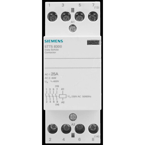 5TT5830-0 Siemens INSTA SCHUETZ 4S AC230V 25A Produktbild Additional View 2 L