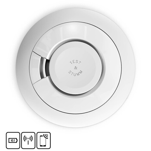 Ei650iW Ei Electronics i-serie 10J Rauchwarnmelder mit Funkmoduloption Produktbild Additional View 1 L