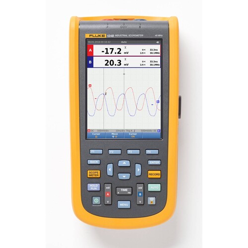 4755731 Fluke INDUSTRIAL SCOPEMETER 40MHZ Produktbild Additional View 2 L