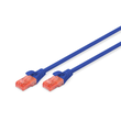 DK-1617-020/B Digitus Patchk.Cat.6  2m U/UTP BLAU Premium Line AWG26/7  LSHZ Produktbild Additional View 1 S